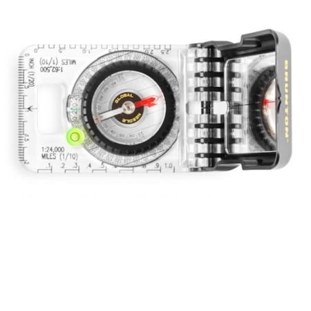 Brunton Brunton 4007384 TruArc20 Mirror Compass; Rare Earth Global Needle 4007384